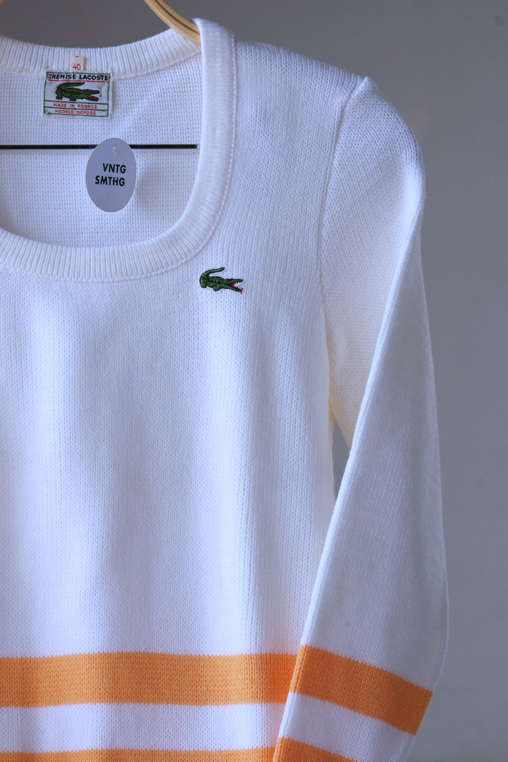LACOSTE Martine 80's Sweater