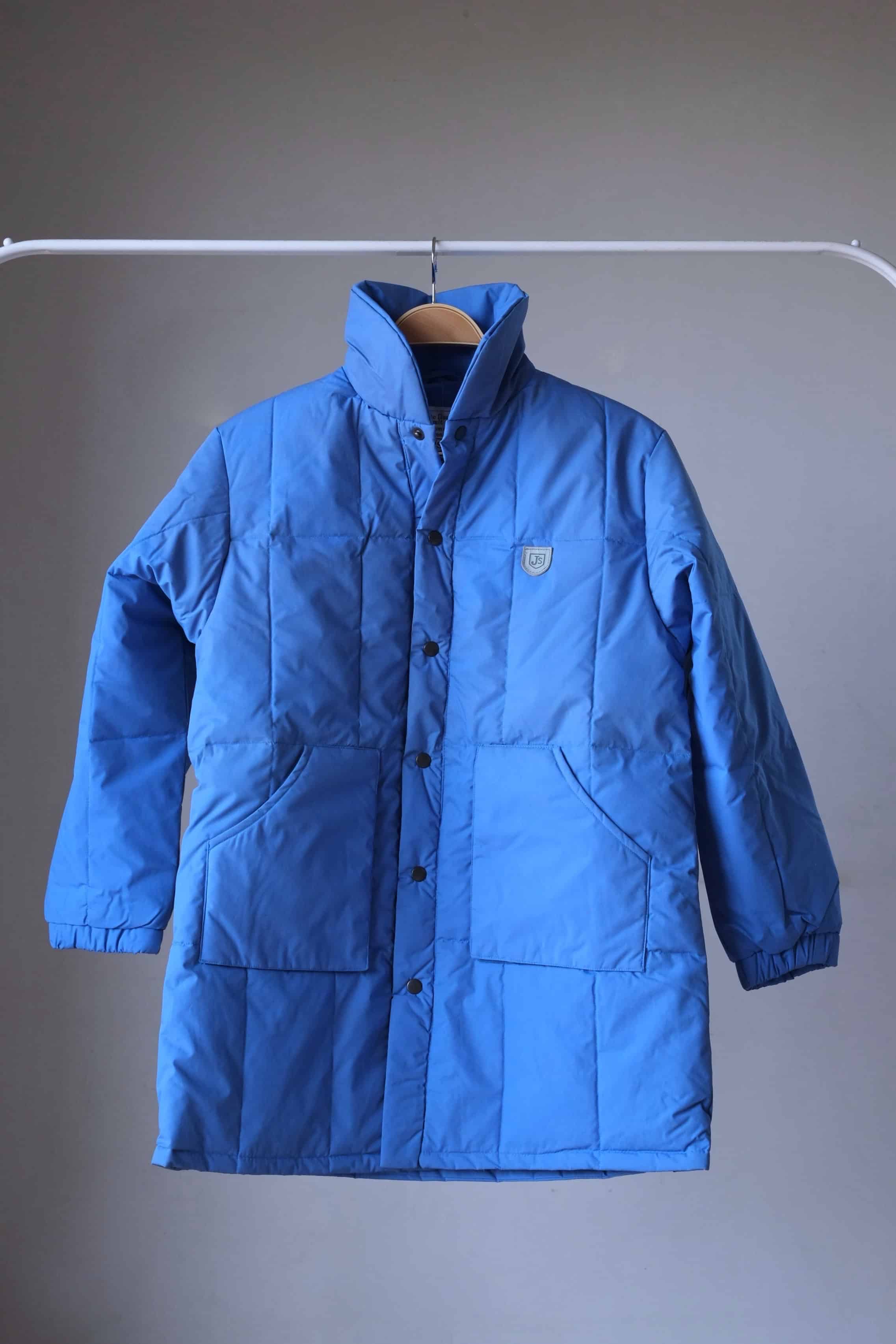 Vintage 80's Puffer Coat blue