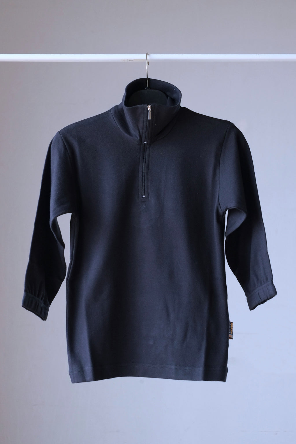 BRUGI KIDS Cotton Zip-Neck Top