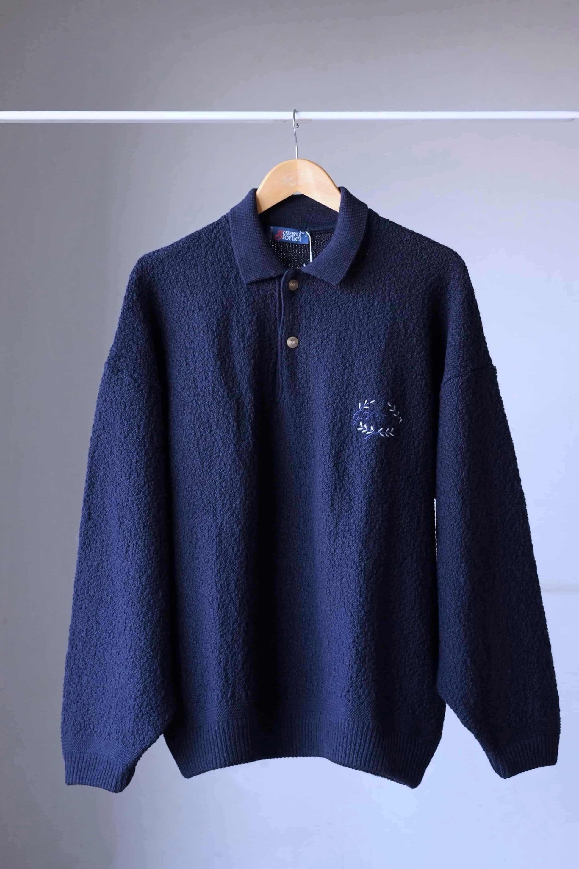 90's Bouclé Sweater navy