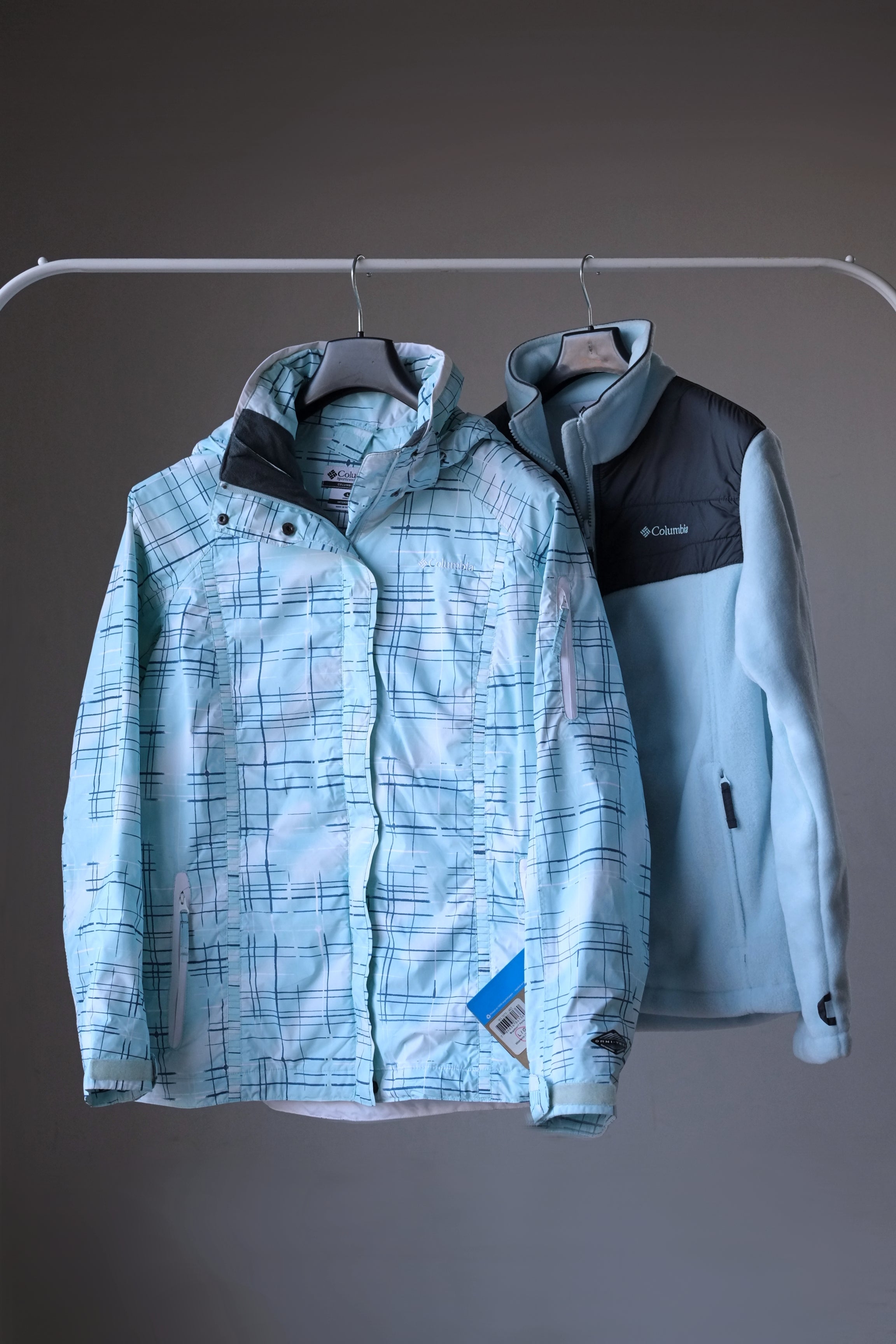 columbia bugaboo parka and fleece