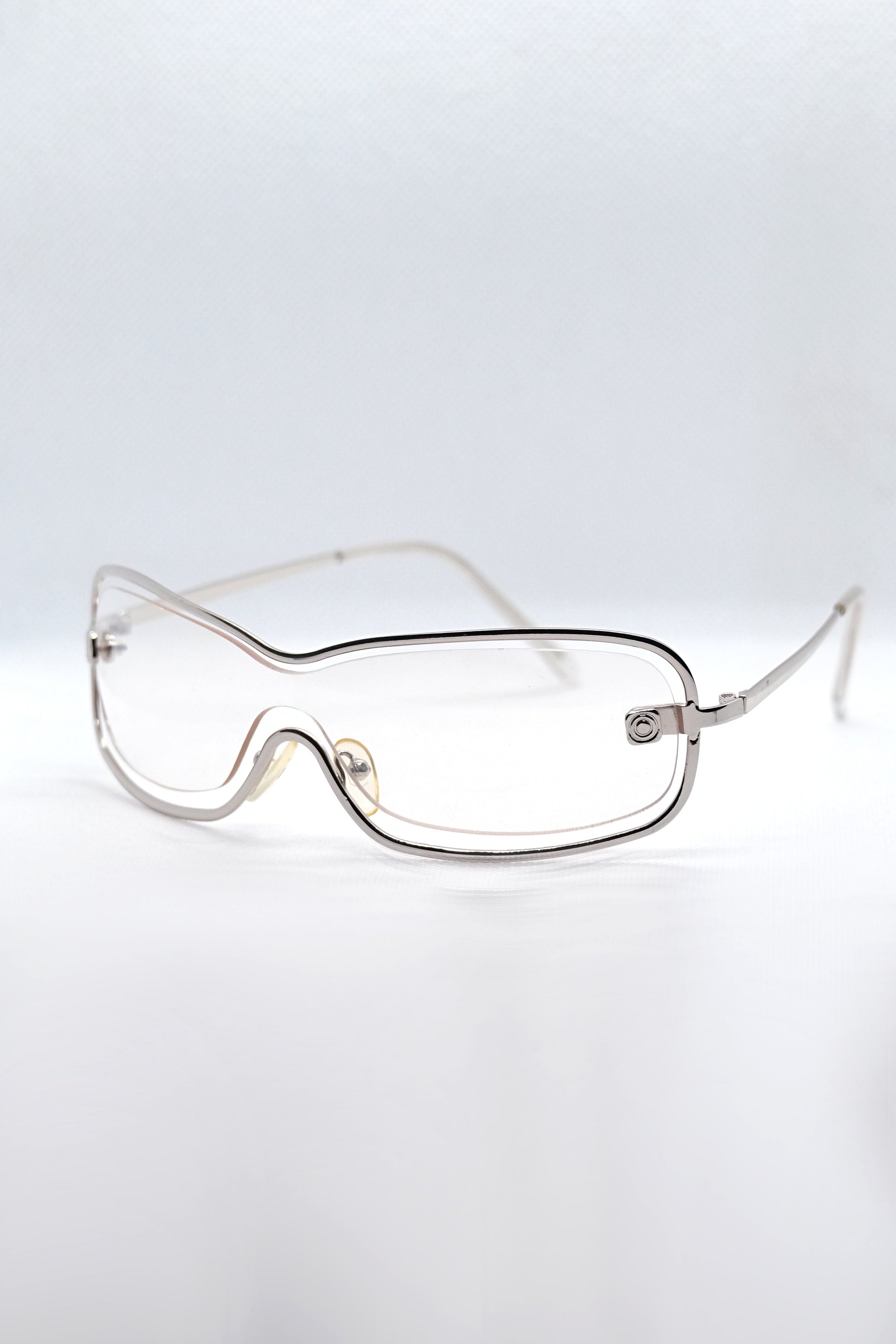 1PC Trendy Oversized Wrap Around Sunglasses Y2K Sun Glasses for