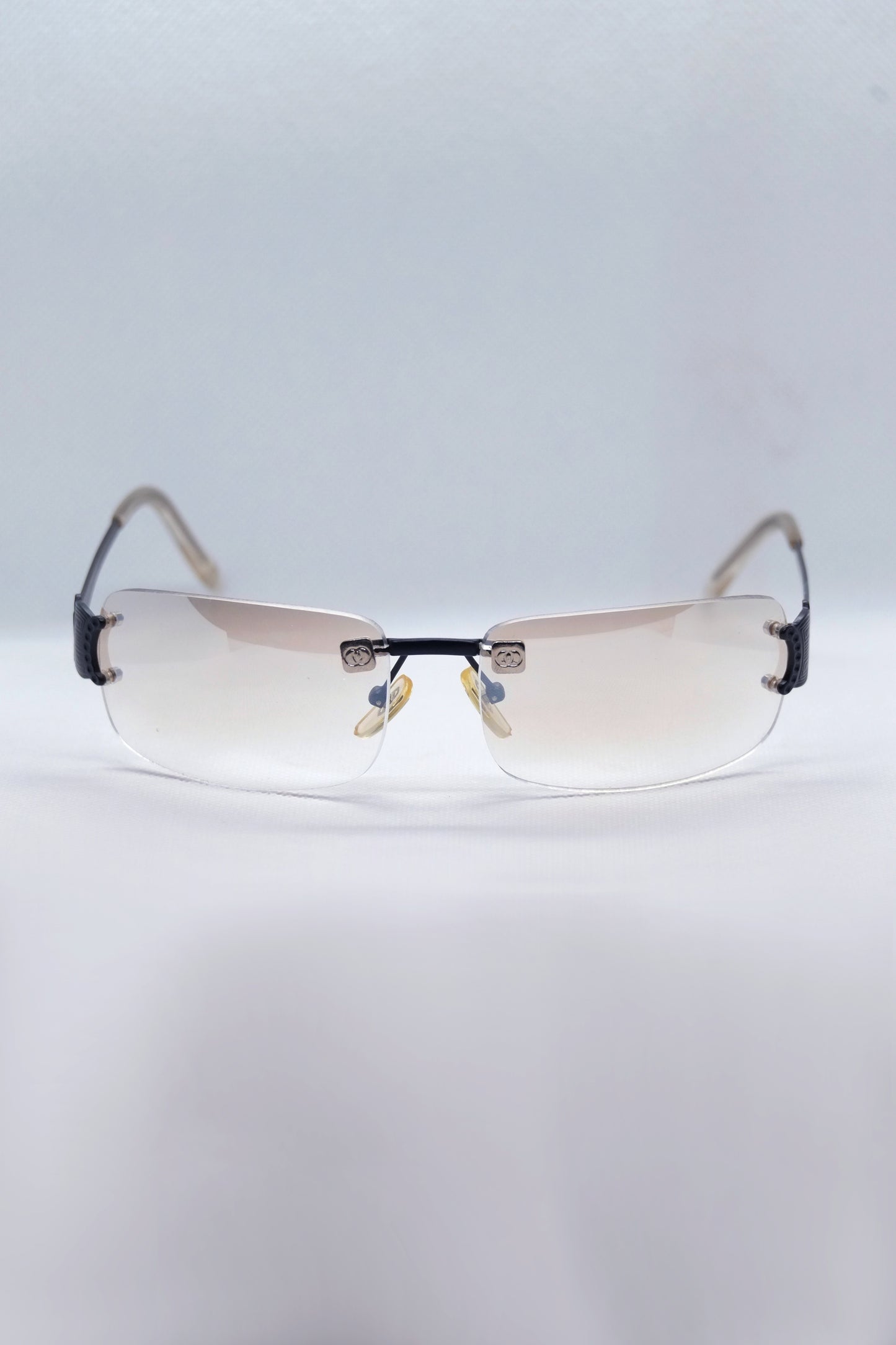 Y2K Rectangle Clear Lens Sunglasses