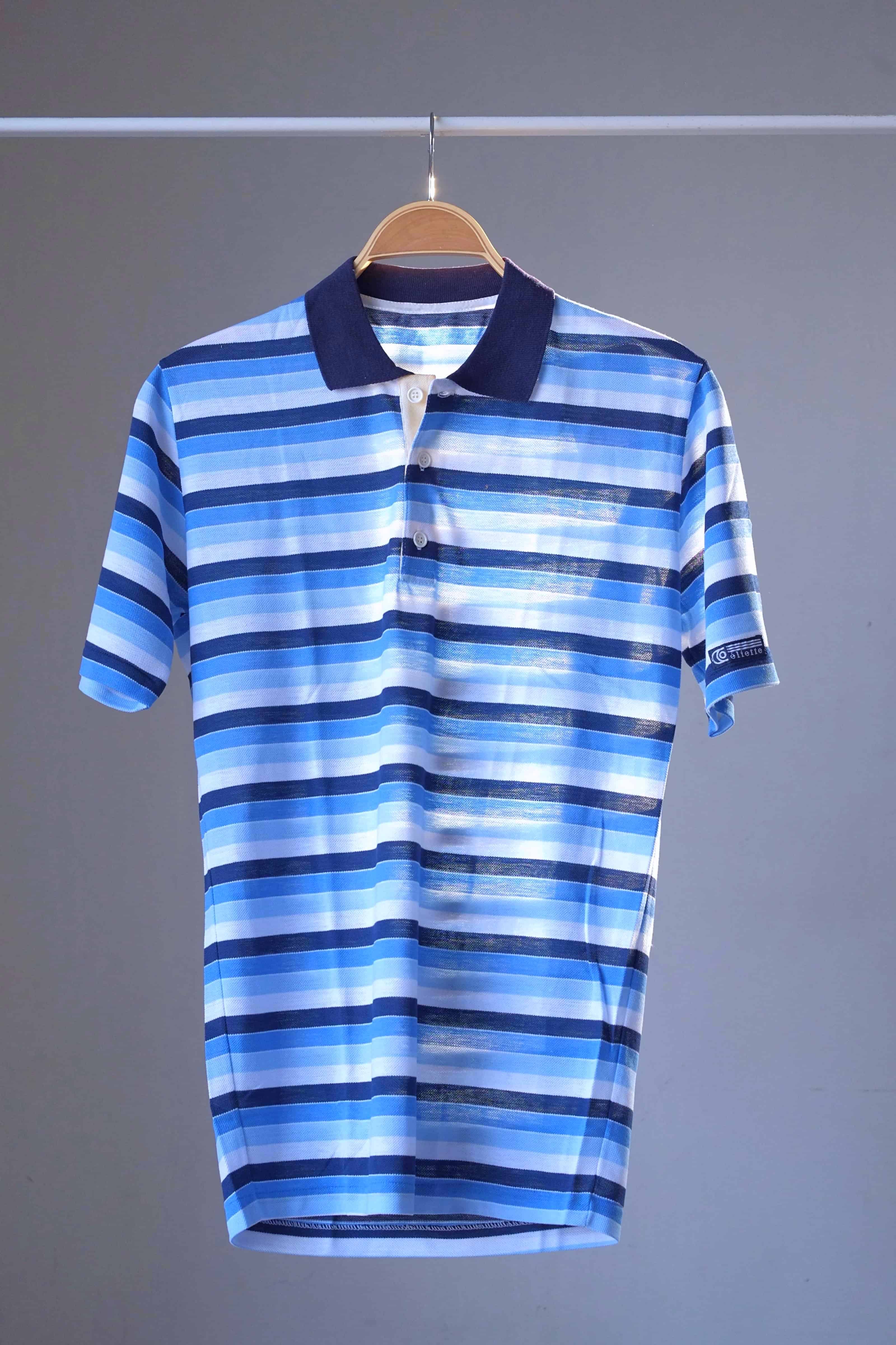 Vintage Early 80's Tennis Polo blue navy