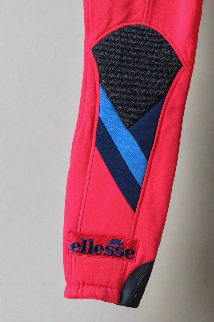 ellesse 90s ski bibs leg