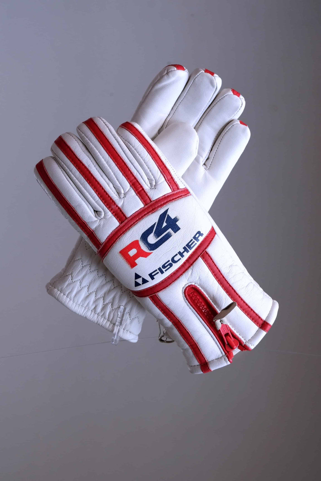 FISCHER Vintage Leather 80's Ski Gloves