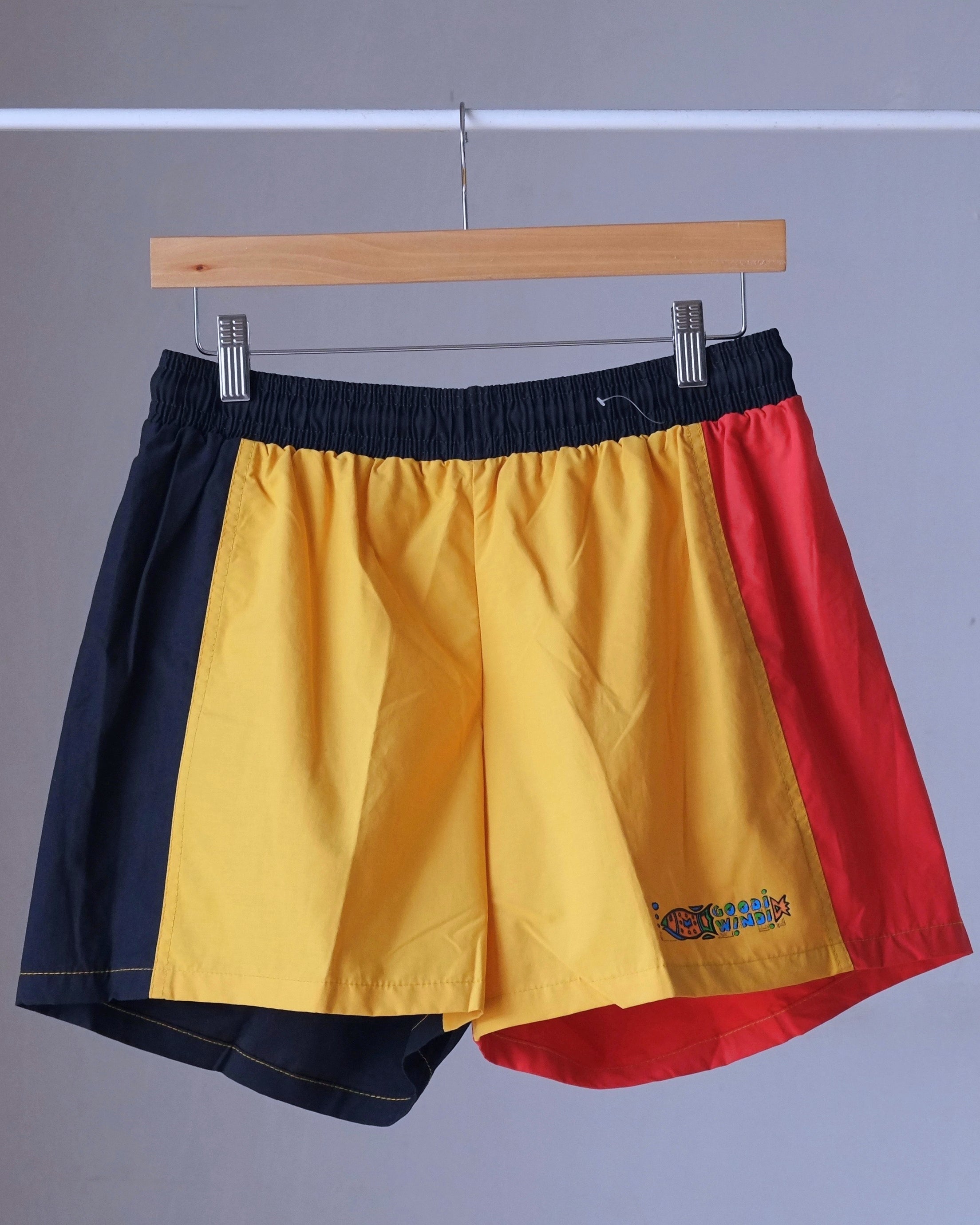 GOODI WINDI Colorblock Swim Shorts