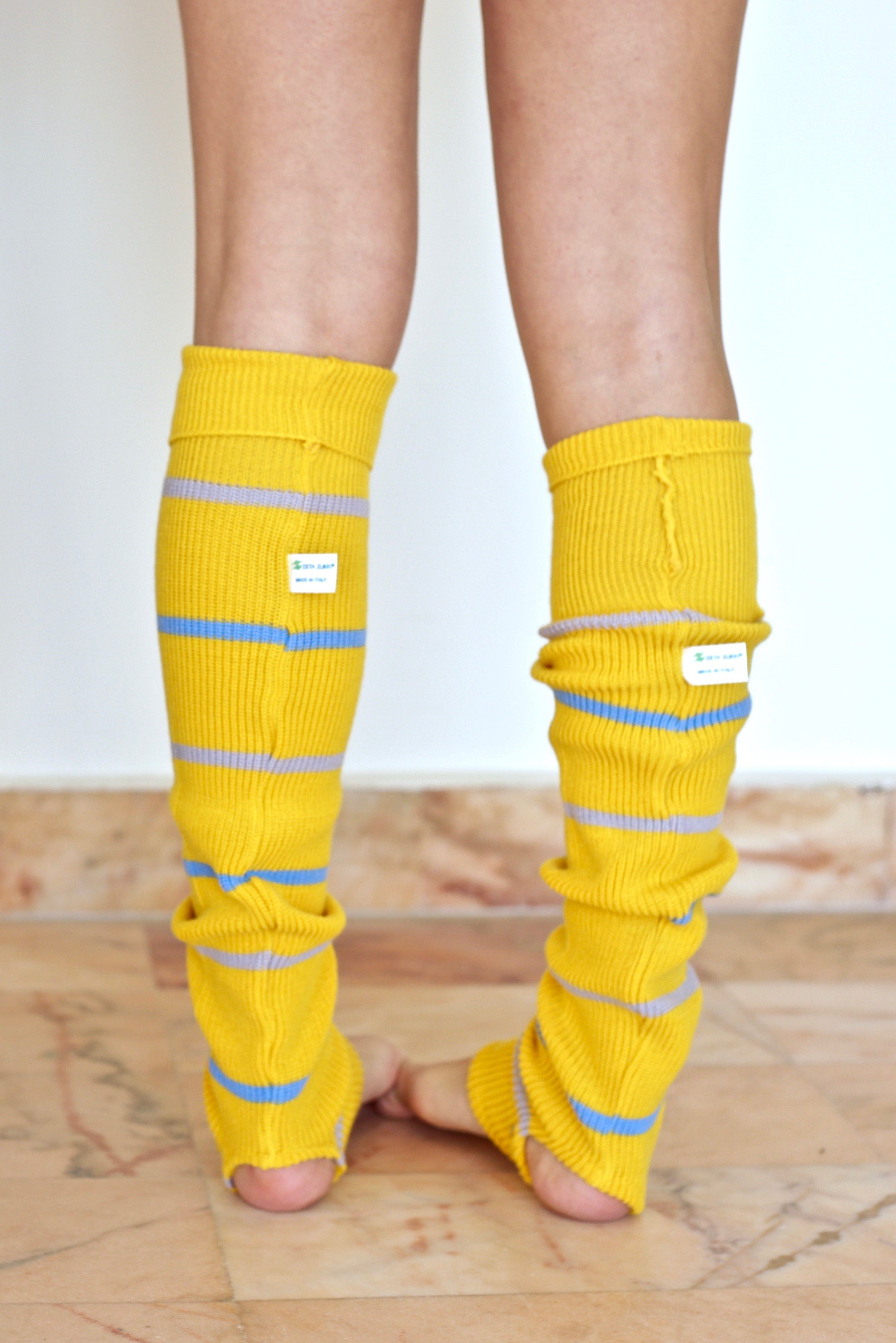 ZETA ZUKI Dance Leg Warmers with Heel Holes
