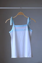 LÖFFLER Ingrid Tie Shoulder 80's Top