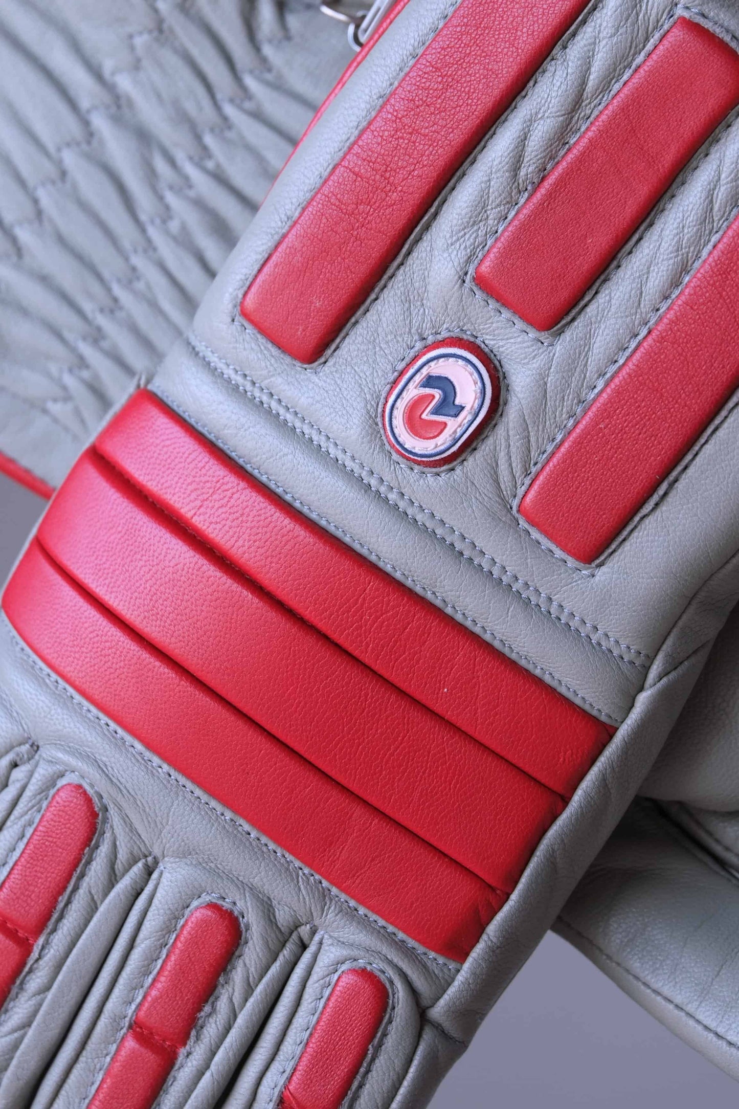 INVICTA Vintage 80's Leather Ski Gloves