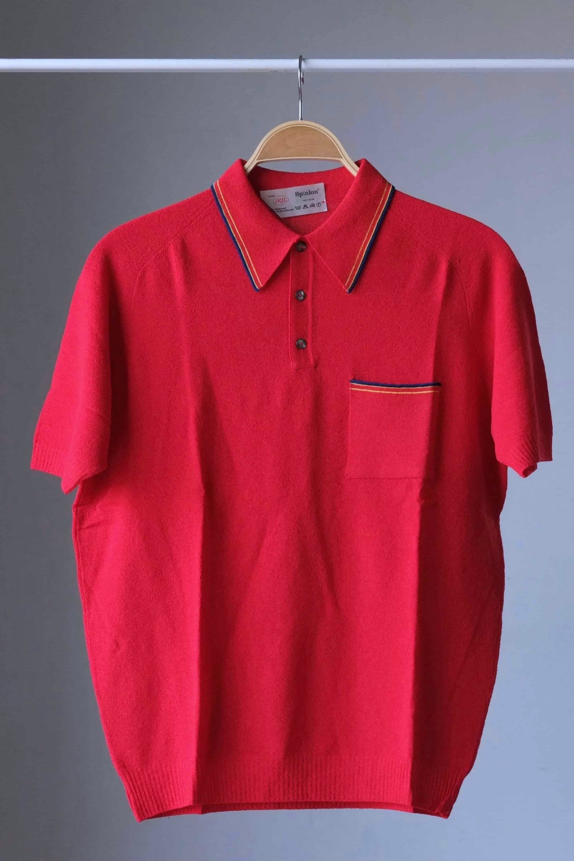 IRIL 70's Knit Mousse Polo Shirt