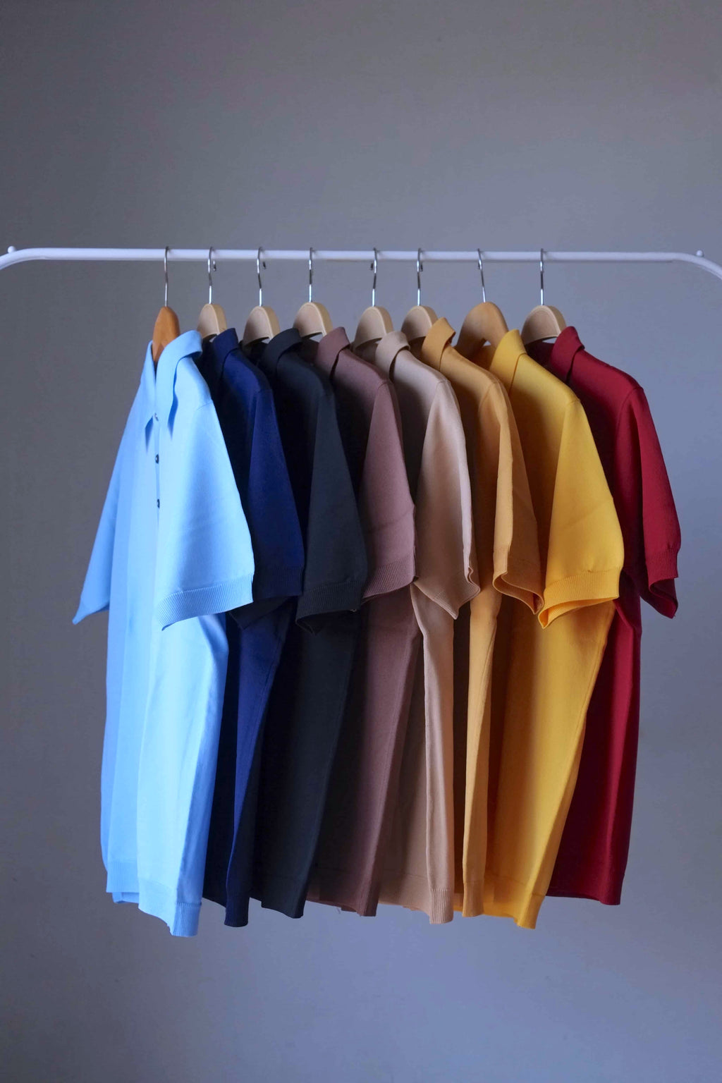 Knitted 70's Polo Shirt