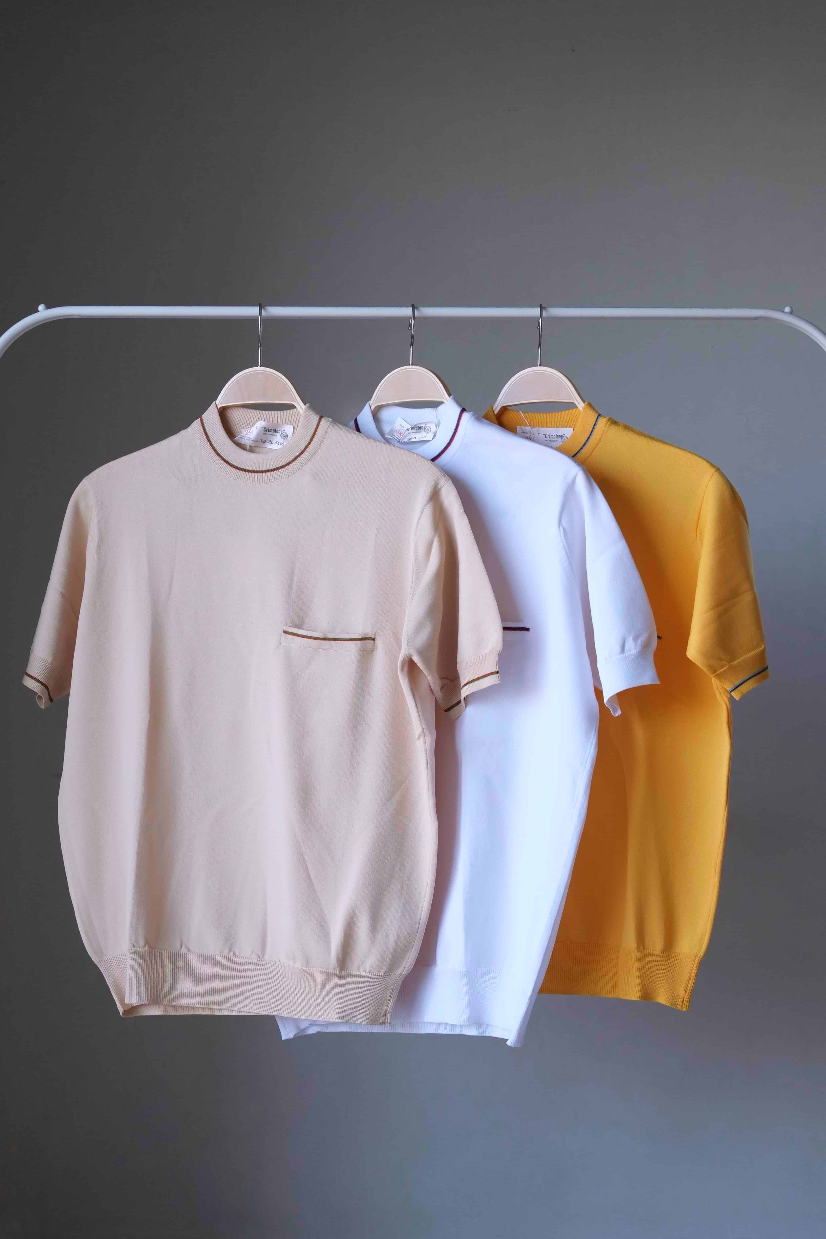 70's Crew Neck Knit Top