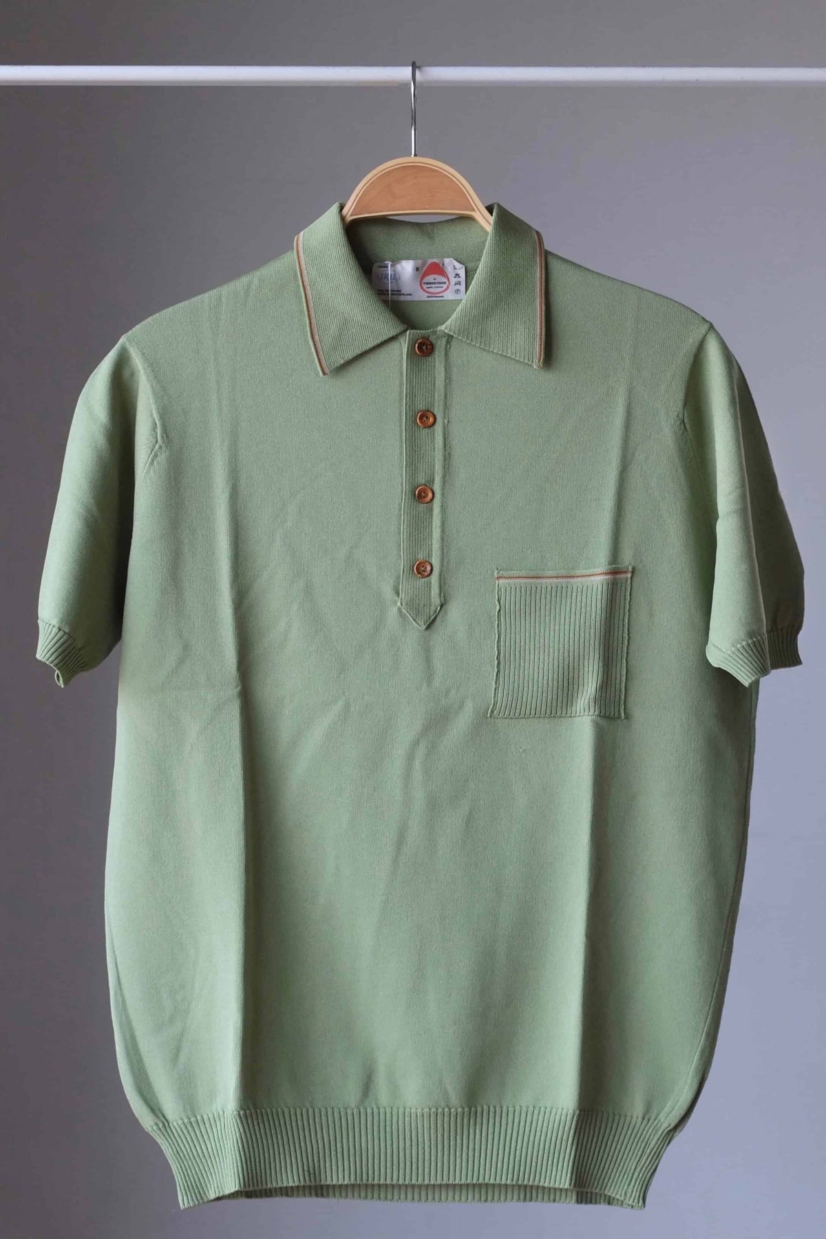 IRIL 70s Knitted Polo Shirt – Vintage Something