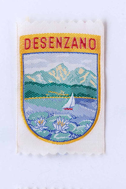 Vintage Desenzano Embroidered Patches