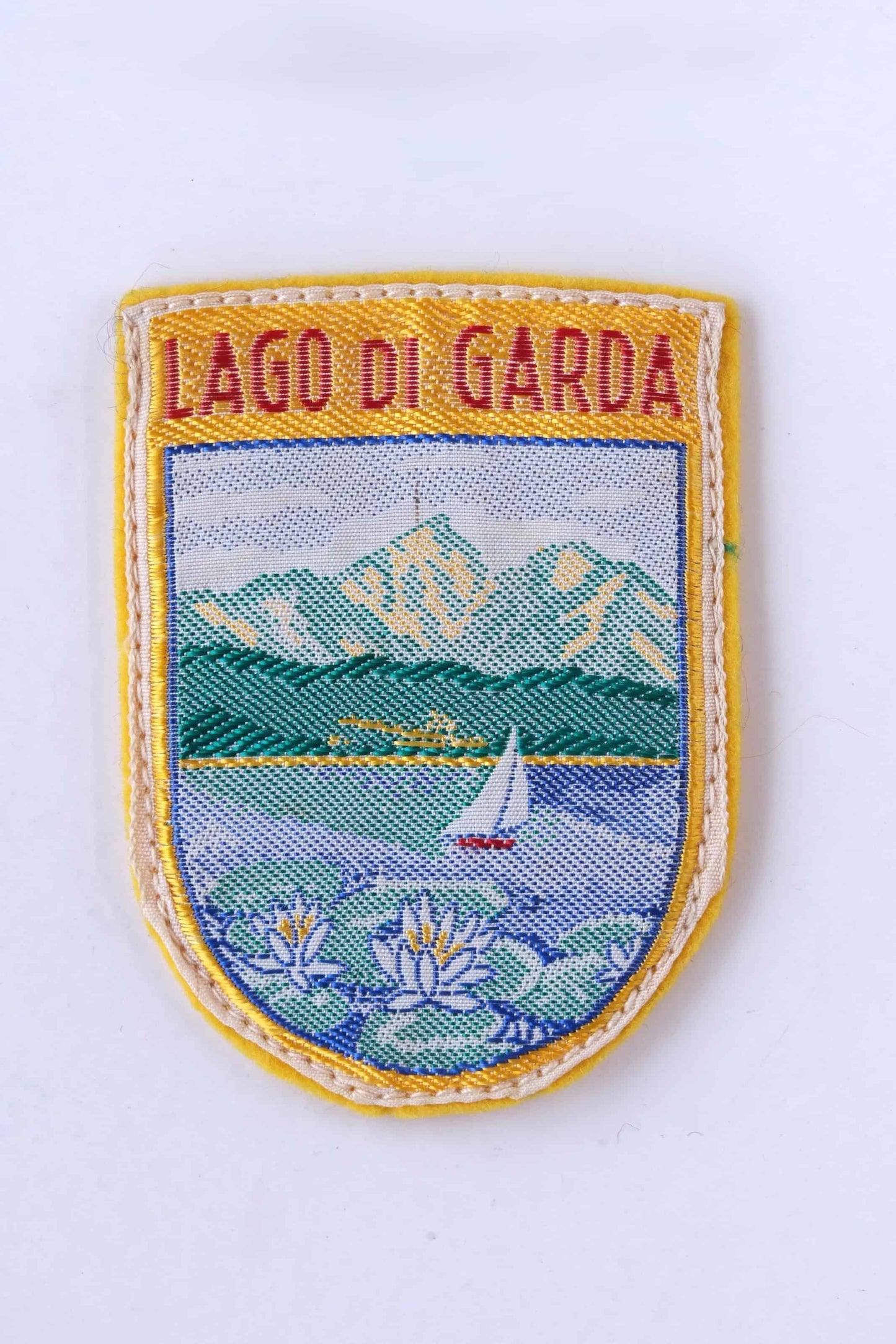 Vintage Lake Garda Lago di Garda Embroidered Patches