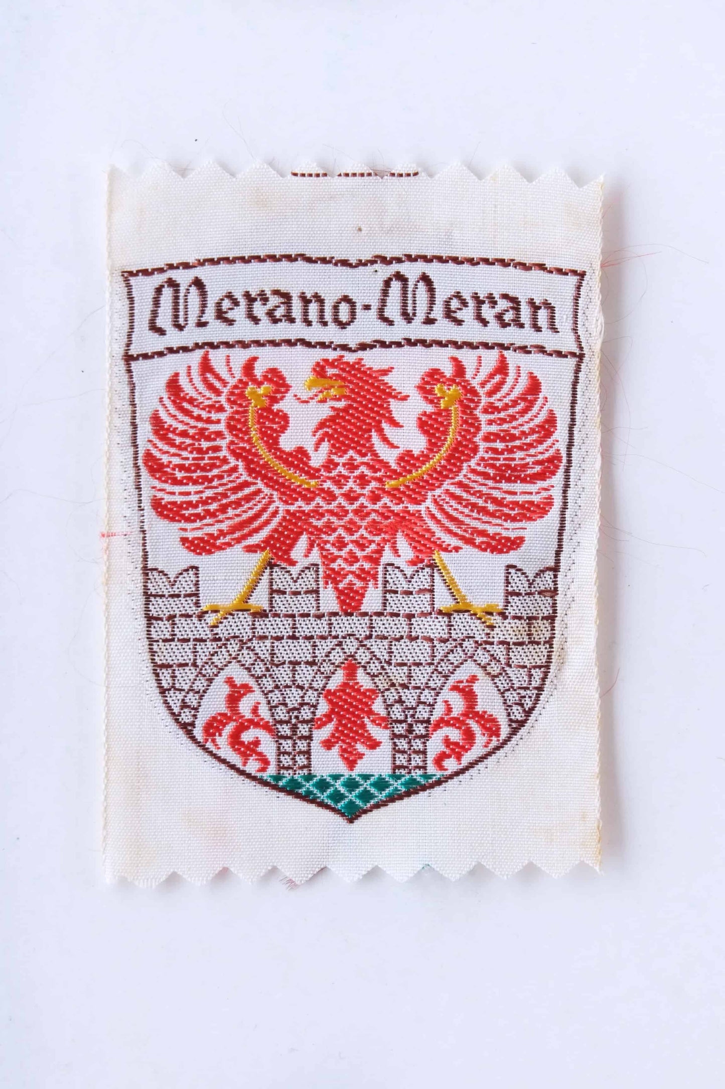Vintage Merano Embroidered Patches