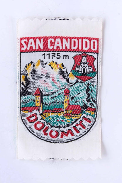 Vintage San Candido Embroidered Patches