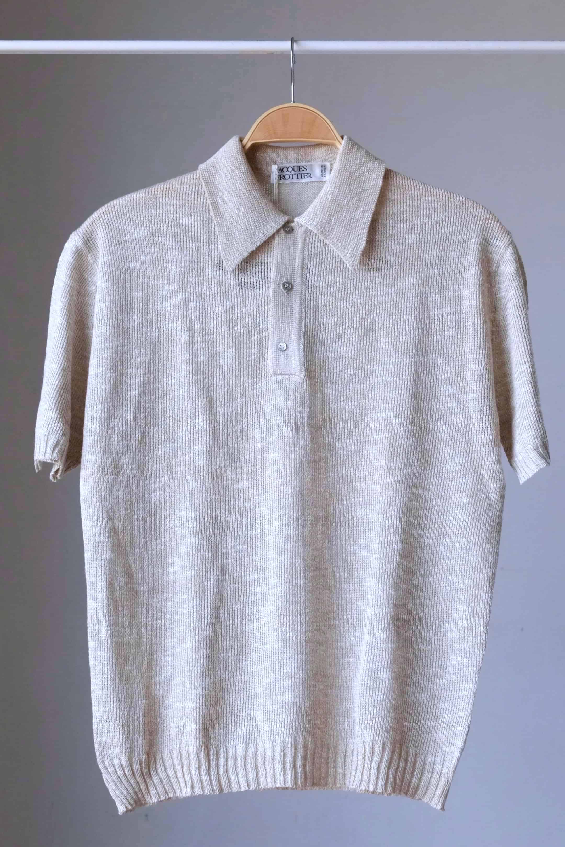 70's Women's Knit Top color natural