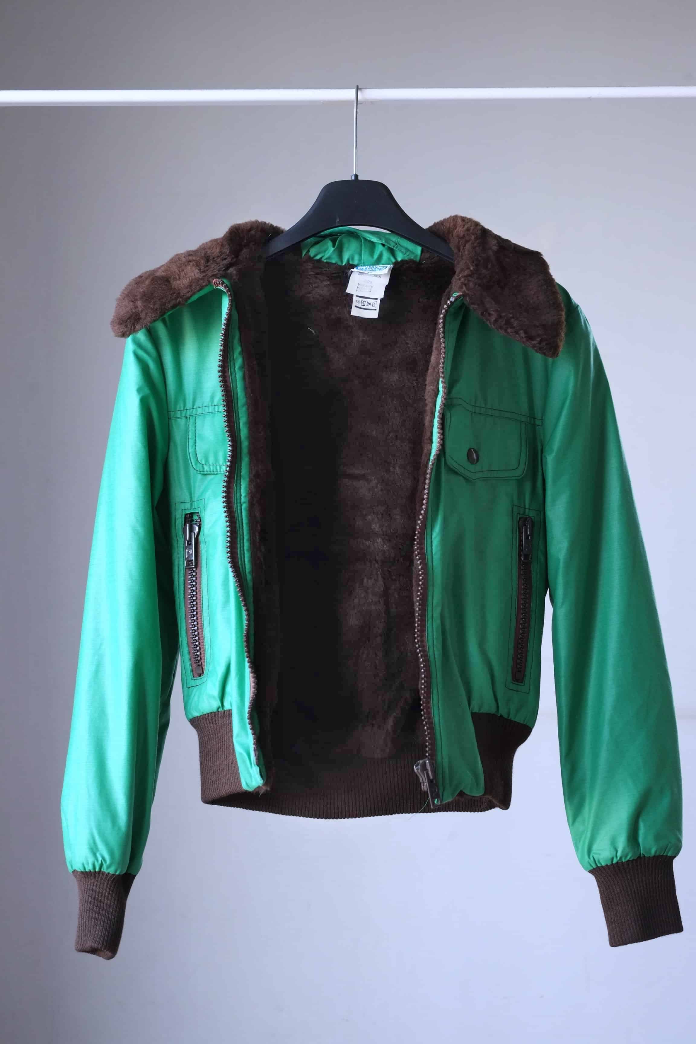 Vintage 70's Bomber Jacket interior