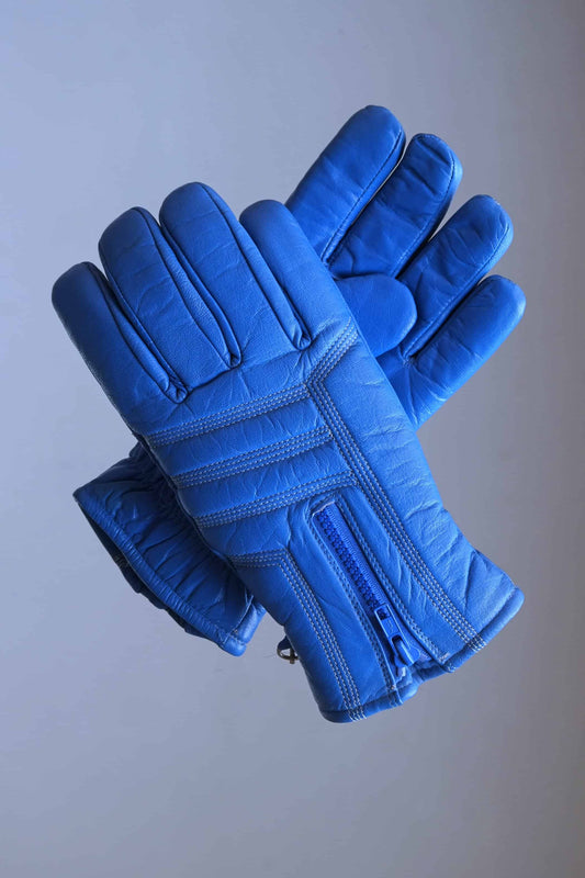 Vintage Kosita Leather 70's Ski Gloves
