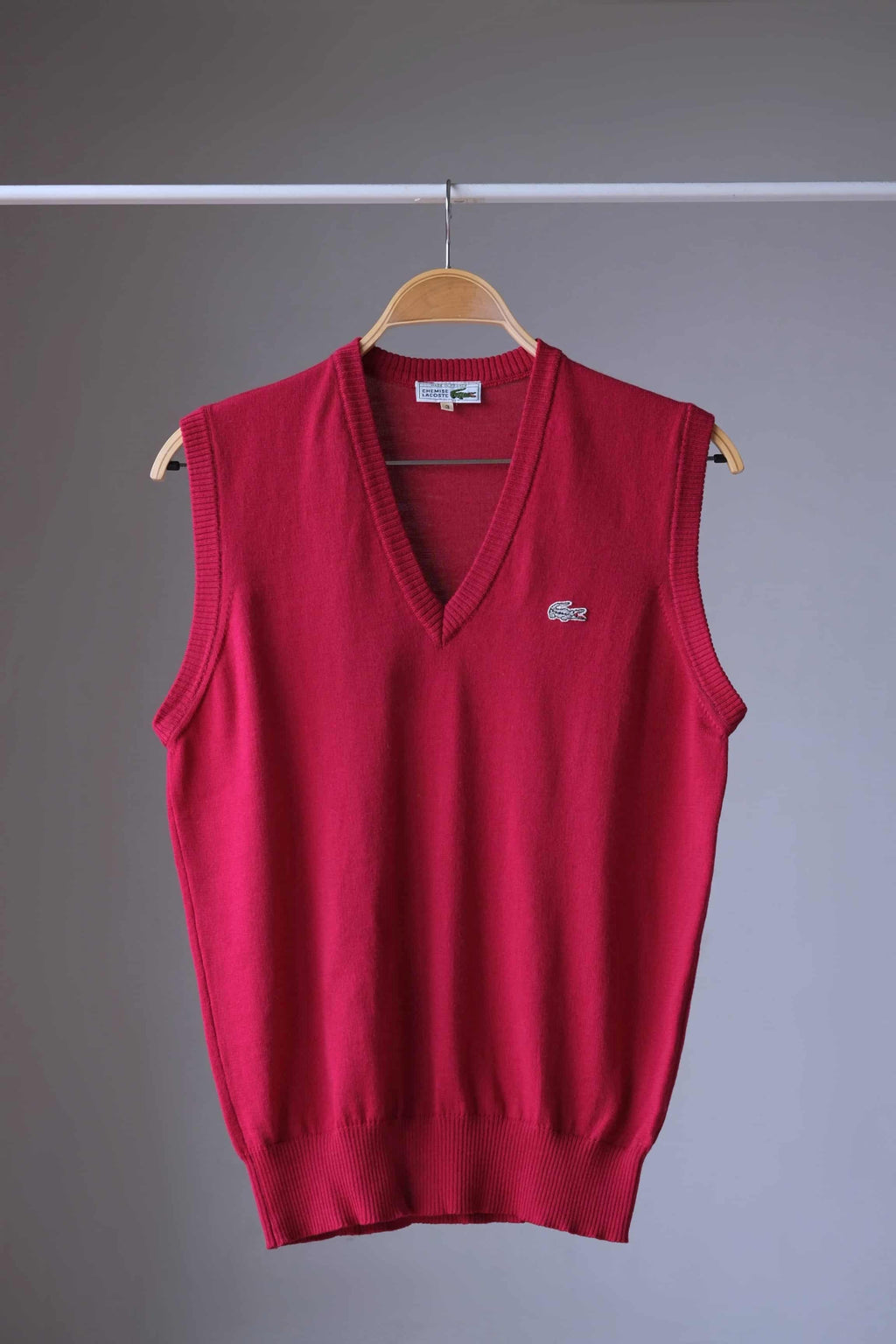 Vintage LACOSTE 80's Sweater Vest