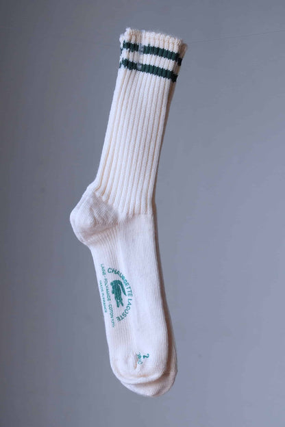 LACOSTE Vintage Striped Wool Socks