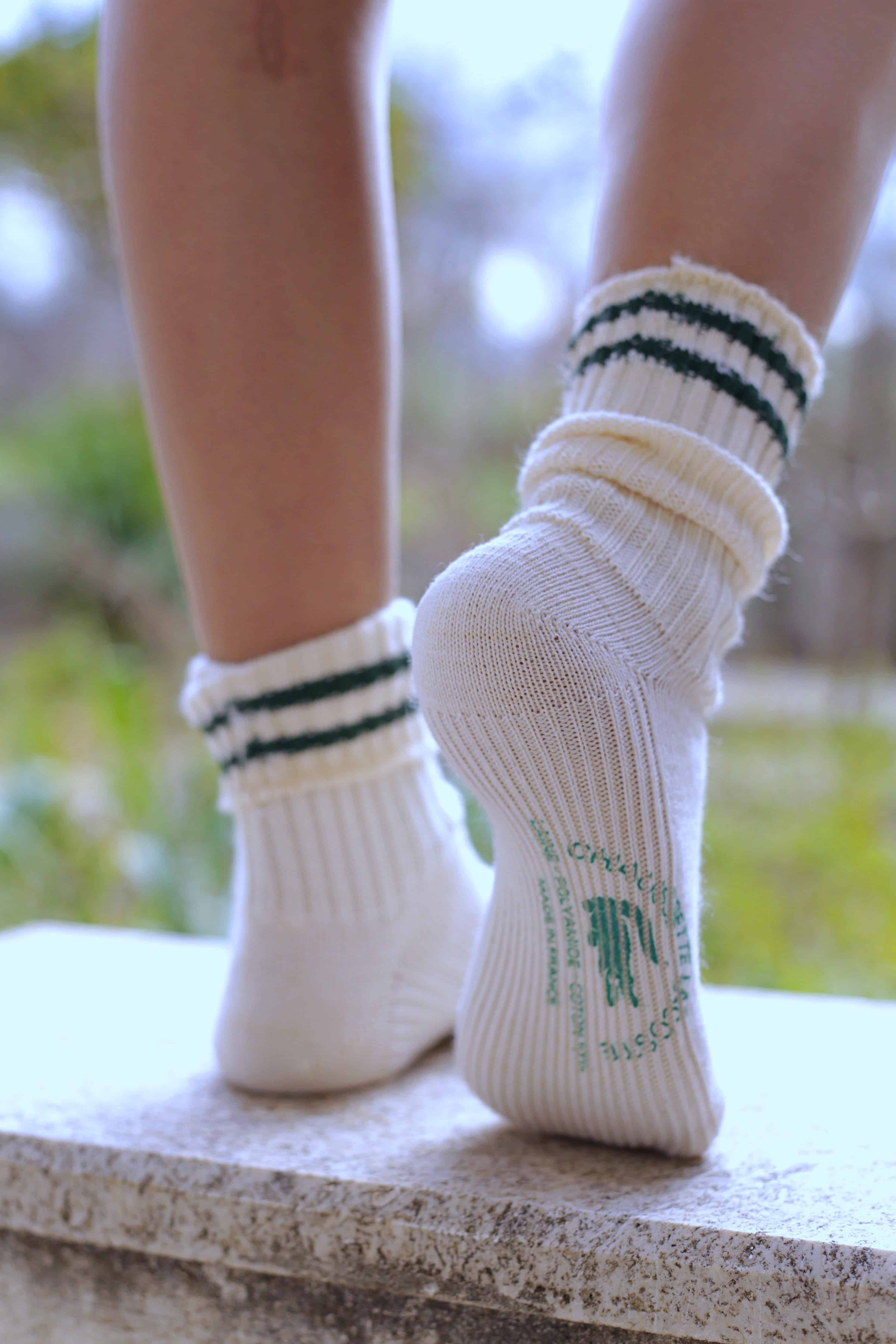 LACOSTE Striped 70's Wool Socks