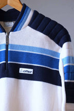 Vintage 70's Alpine Ski Sweater close up
