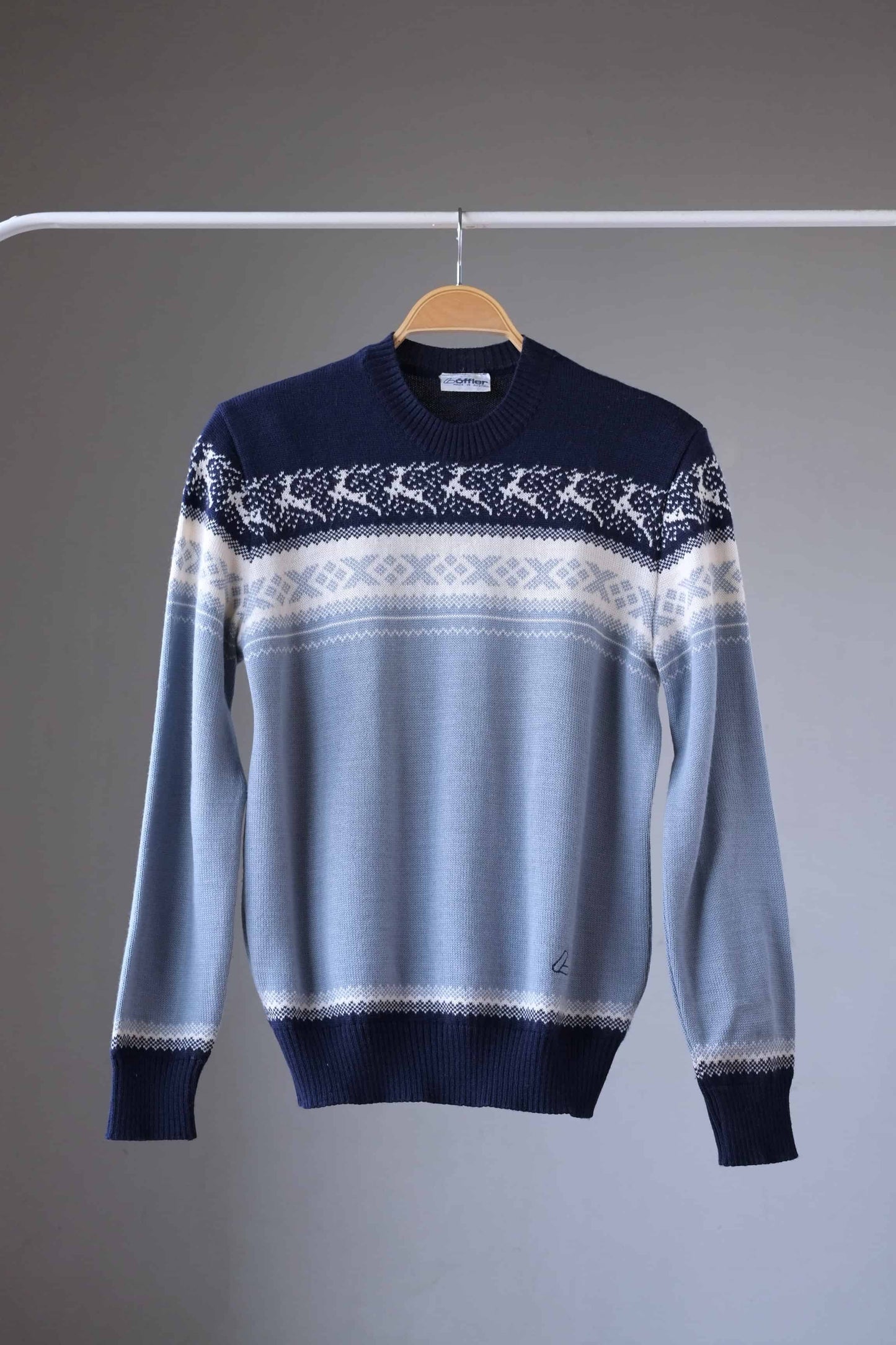 Vintage 80's Jacquard Sweater