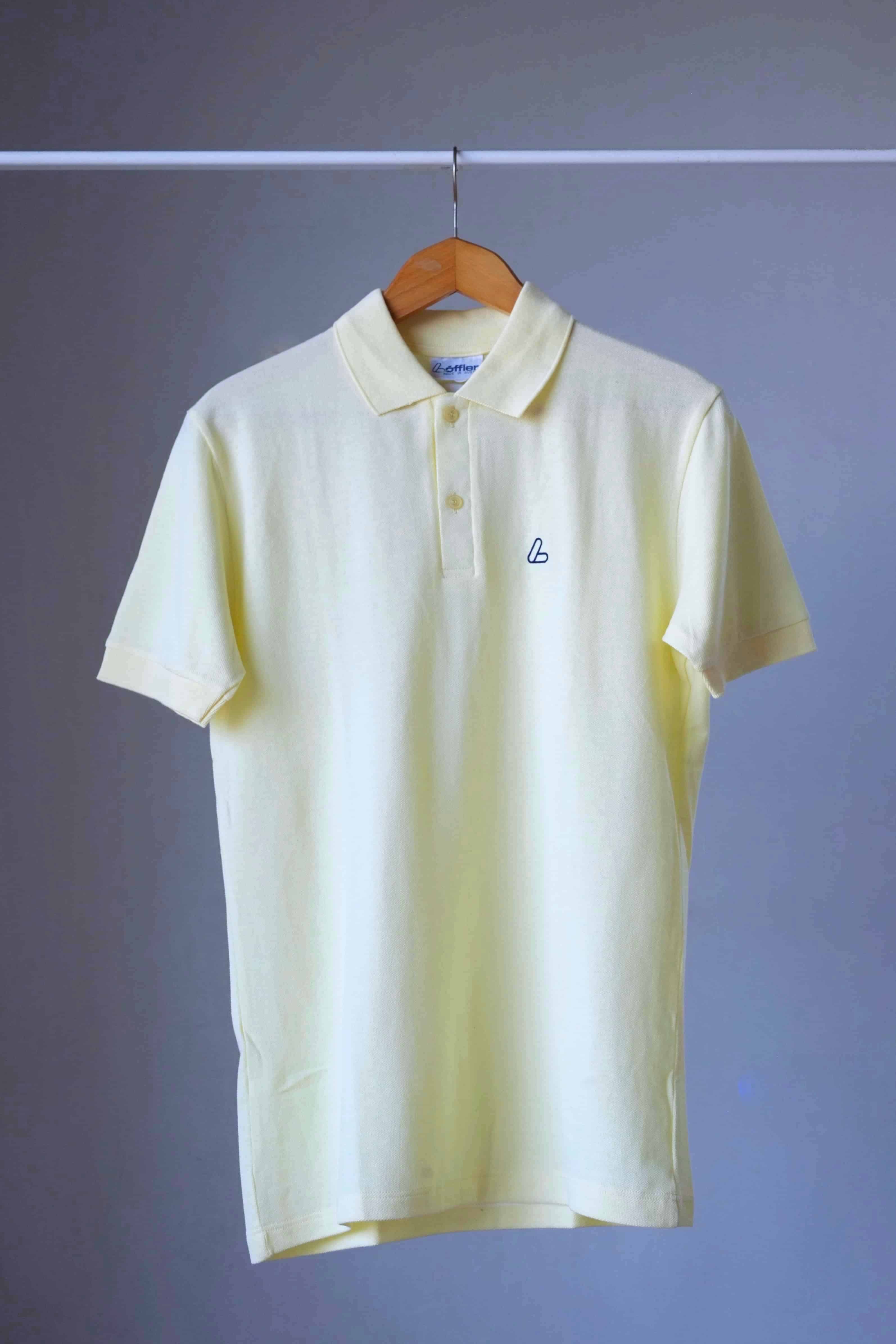 LÖFFLER Classic Polo Shirt yellow