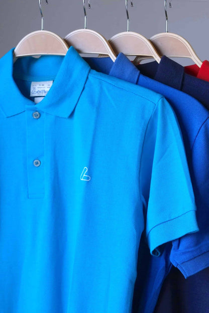 LÖFFLER Classic Polo Shirt blue