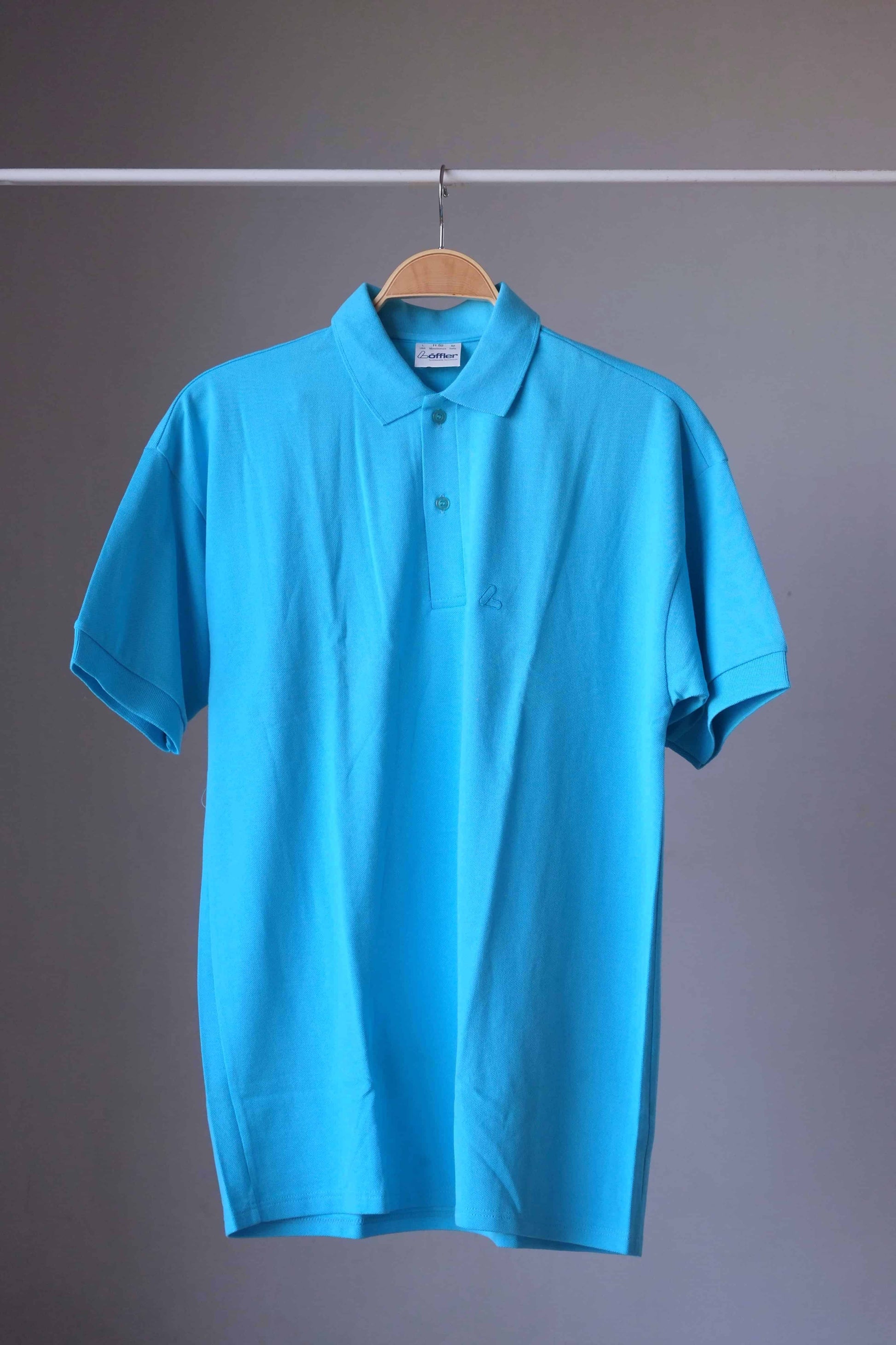 LÖFFLER Classic Polo Shirt turquoise