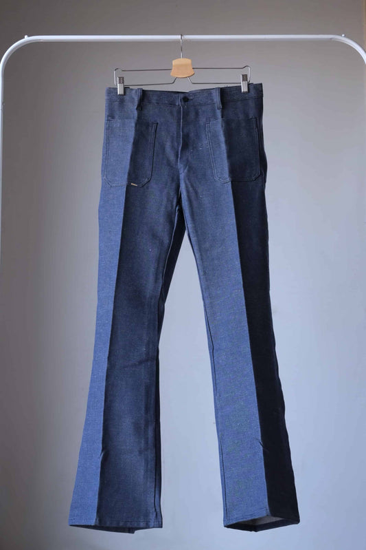 Vintage Wide Leg 70's Denim Jeans