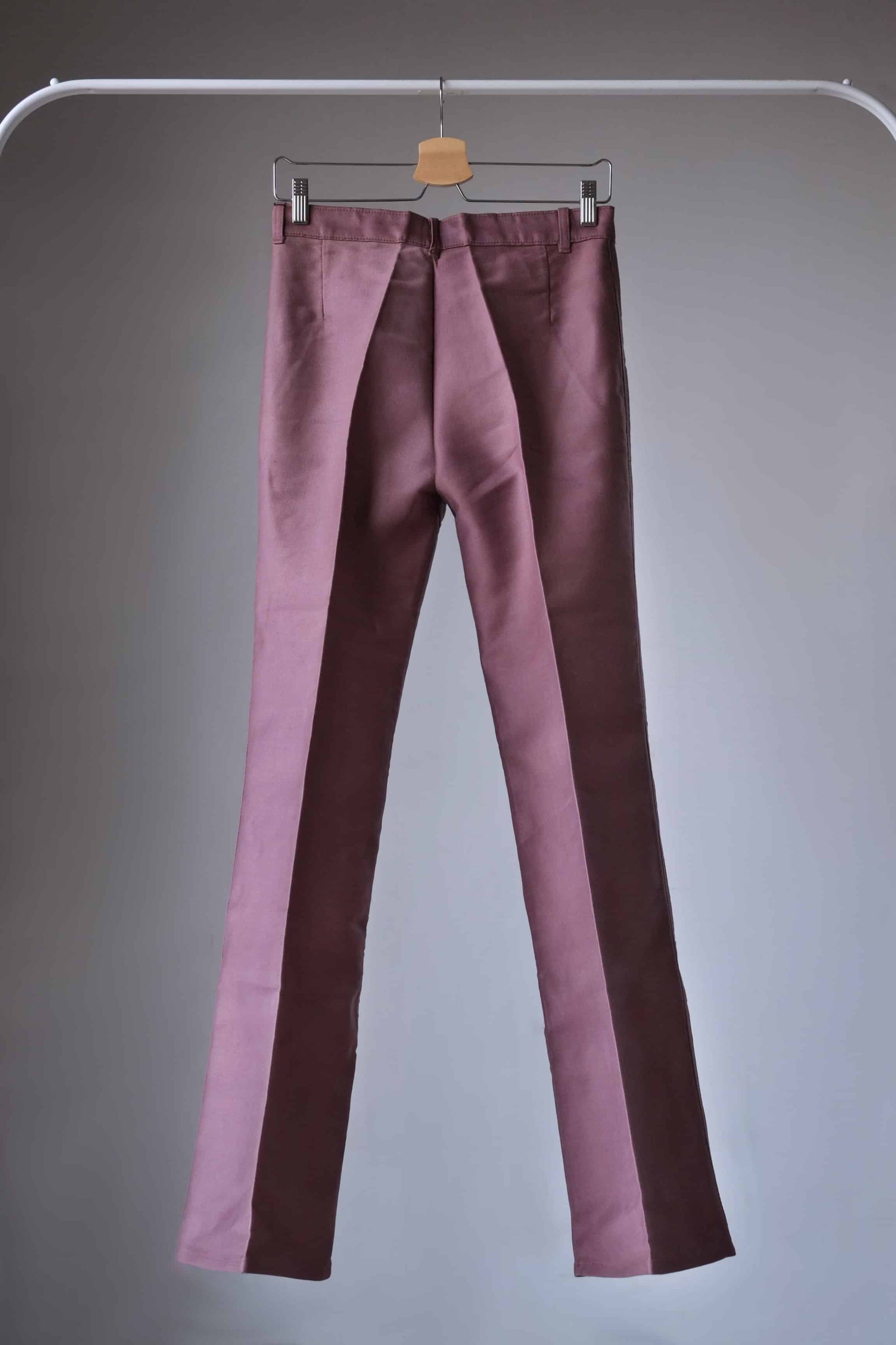 Vintage Wide Leg 70's Brushed Denim Pants