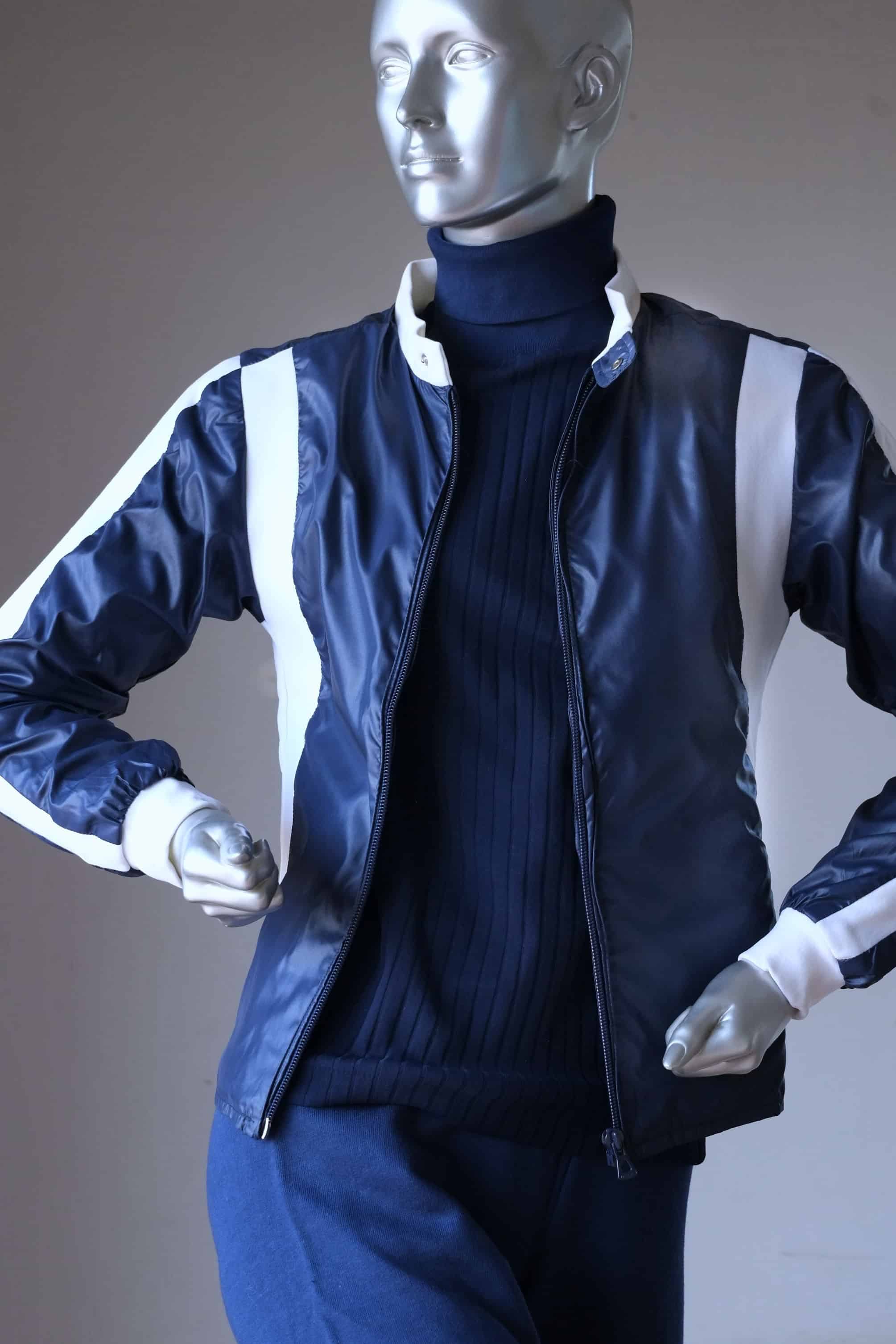 Vintage 70's Motocross Jacket NAVY MODEL