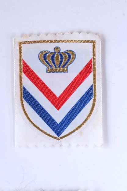 Vintage Netherlands Coat of Arms Embroidered Patches