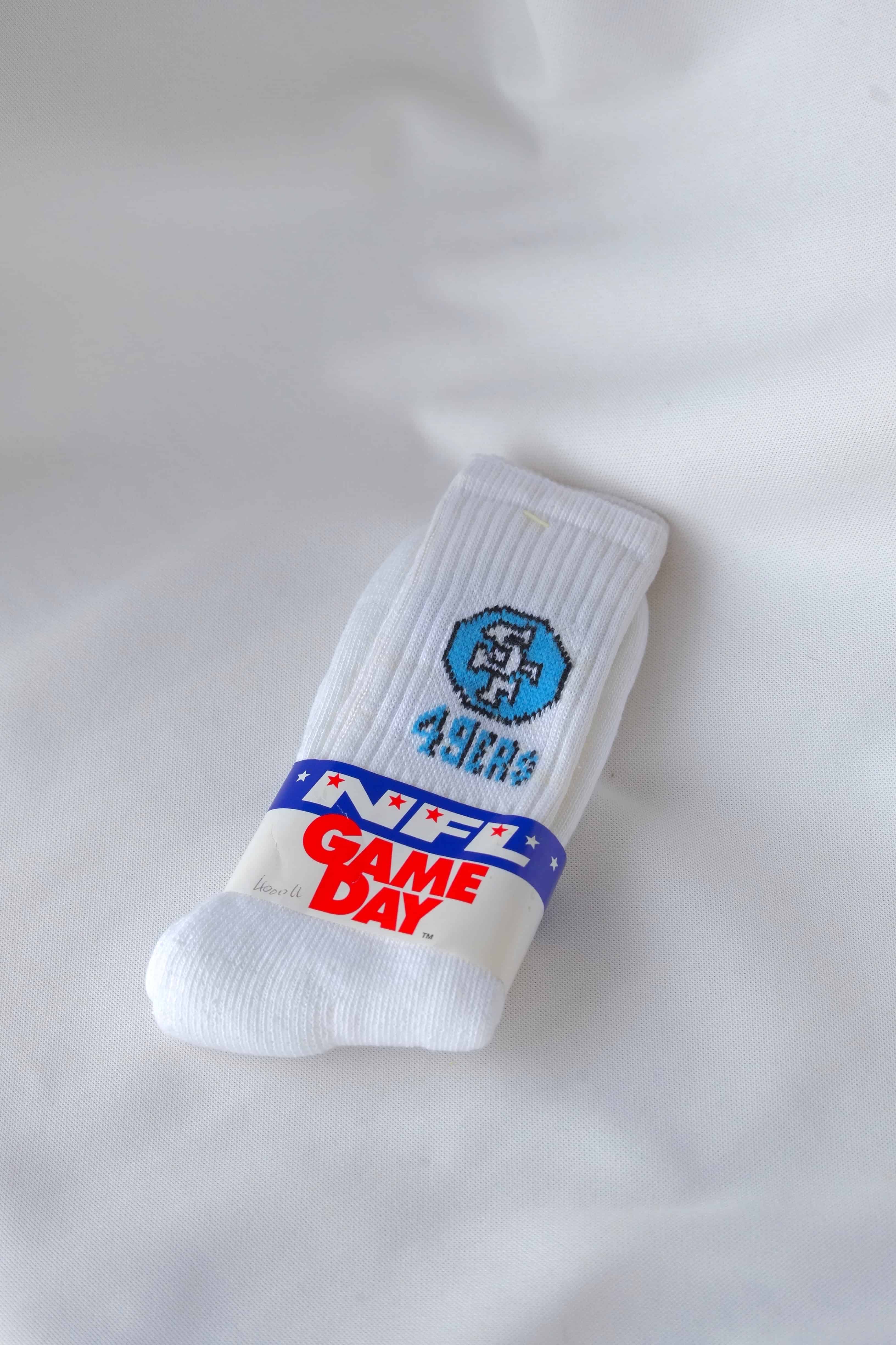 NFL Game Day 49ers Vintage Crew Socks blue