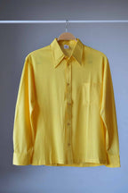 VINTAGE COTTON 70S SHIRT YELLOW