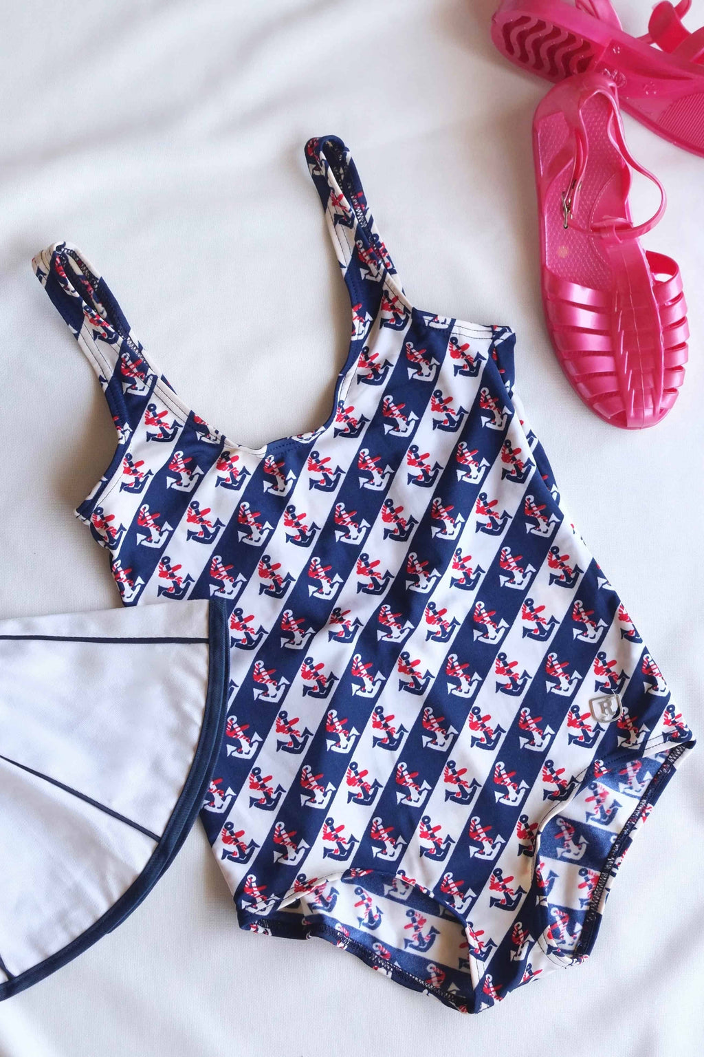 Vintage 70's Printed One-piece 