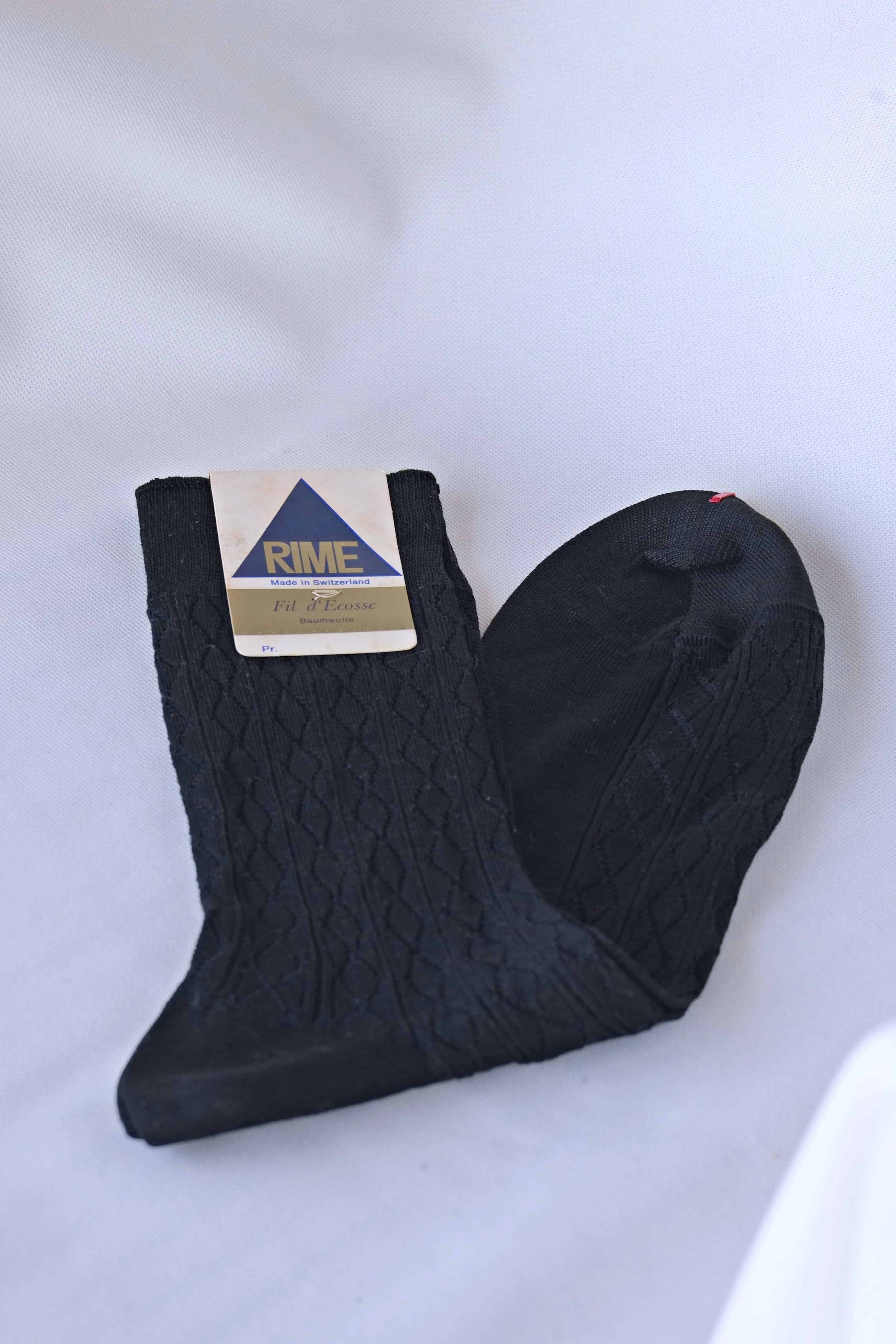 Mercerized Cotton Lisle Dress Socks