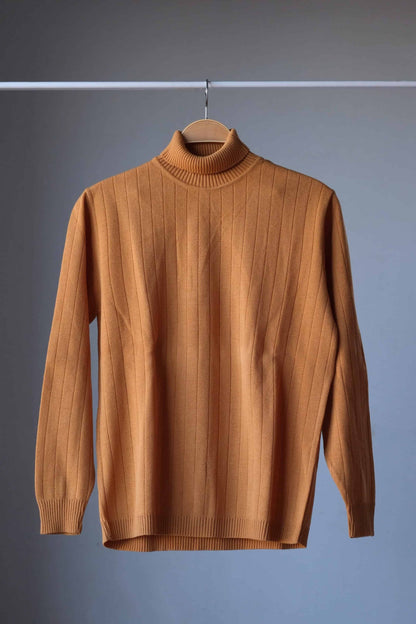 Vintage 70's Turtleneck Sweater honey
