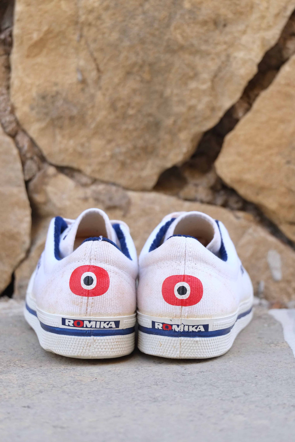 Vintage Masthoff 70's Tennis Sneakers backside