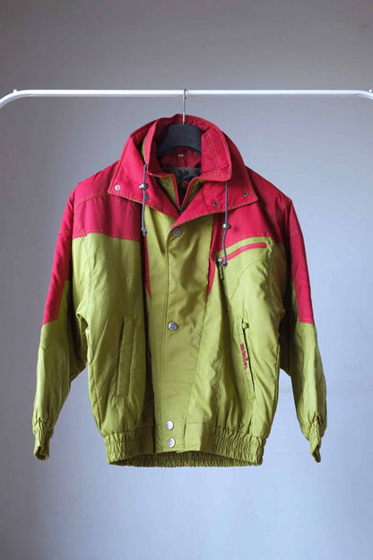 Vintage Men's 90's Ski Jacket brick olive