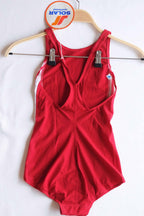 SOLAR 80's Classic Swimsuit red backside