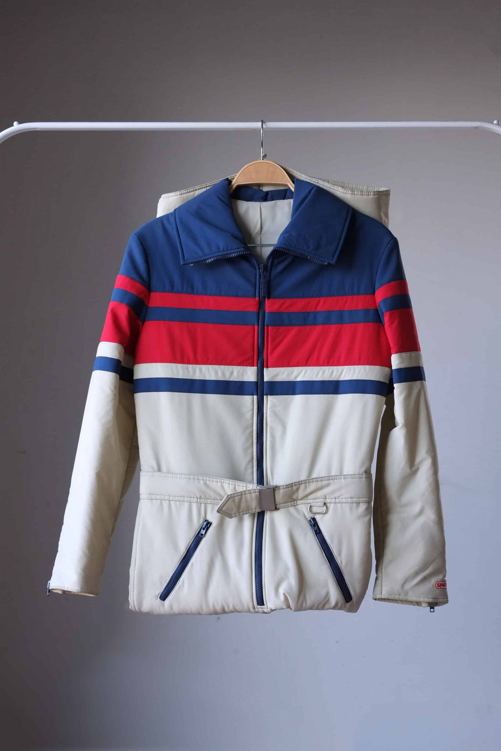 SPORTALM Kitzbuhel Vintage 60's Men's Ski Suit Folded on hanger