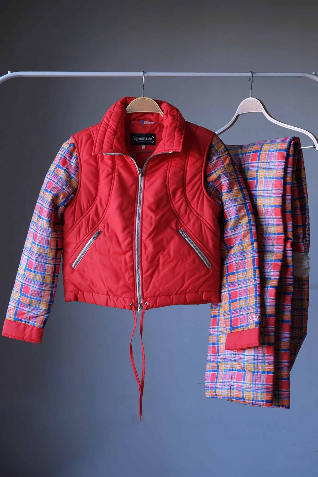 Vintage Women's 70's Three-Piece Ski Suit