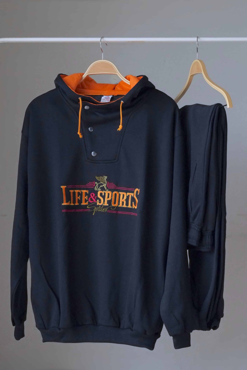 SPRIDER 90s Oversized Hooded Jogging Suit