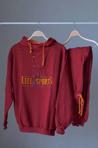 SPRIDER 90s Oversized Hooded Jogging Suit