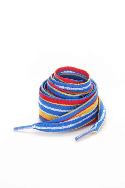 STRIPED Flat Shoelaces
